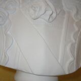 Bust Vauban, in cast plaster, H:62cm.