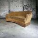 Vintage mustard yellow armchair / sofa / sofa