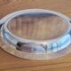 Oval Plateau Christofle Gallia In Silver-Plated Metal Beaded Frieze Basket Plaque