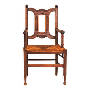 Country House Style Armchair, France, Early 20th Century