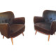 1 Mignon petit fauteuil tout ronds années 50