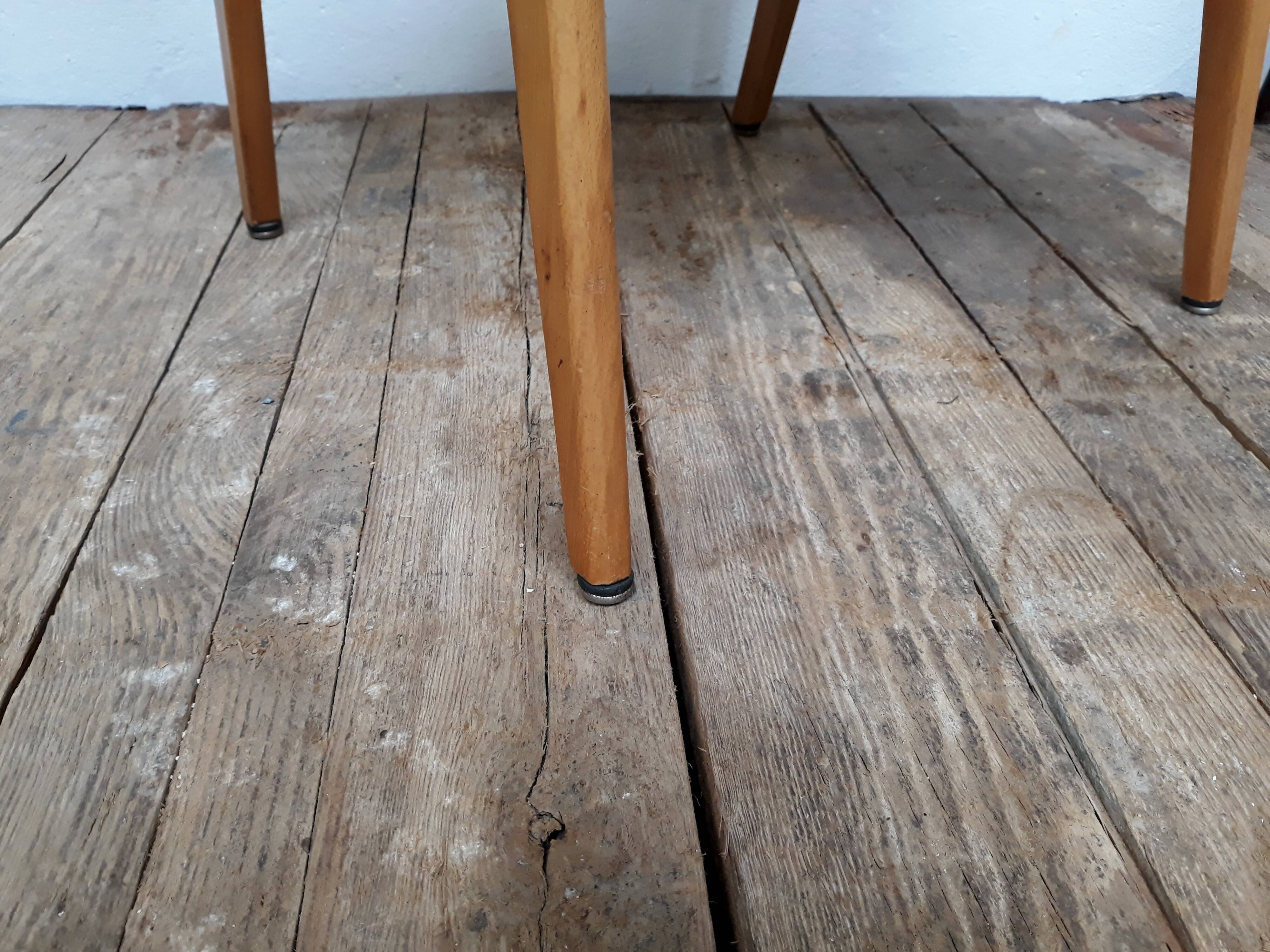 Chair Scandinavian vintage foot compass