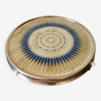 Vintage trivet, turntable