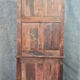 Renaissance library cabinet of hunting lodge in solid oak around 1850