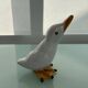 Canard en céramique signé