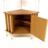 "Prydno" corner bookcase in oak, Bröderna Gustafssons, Sweden, 1950