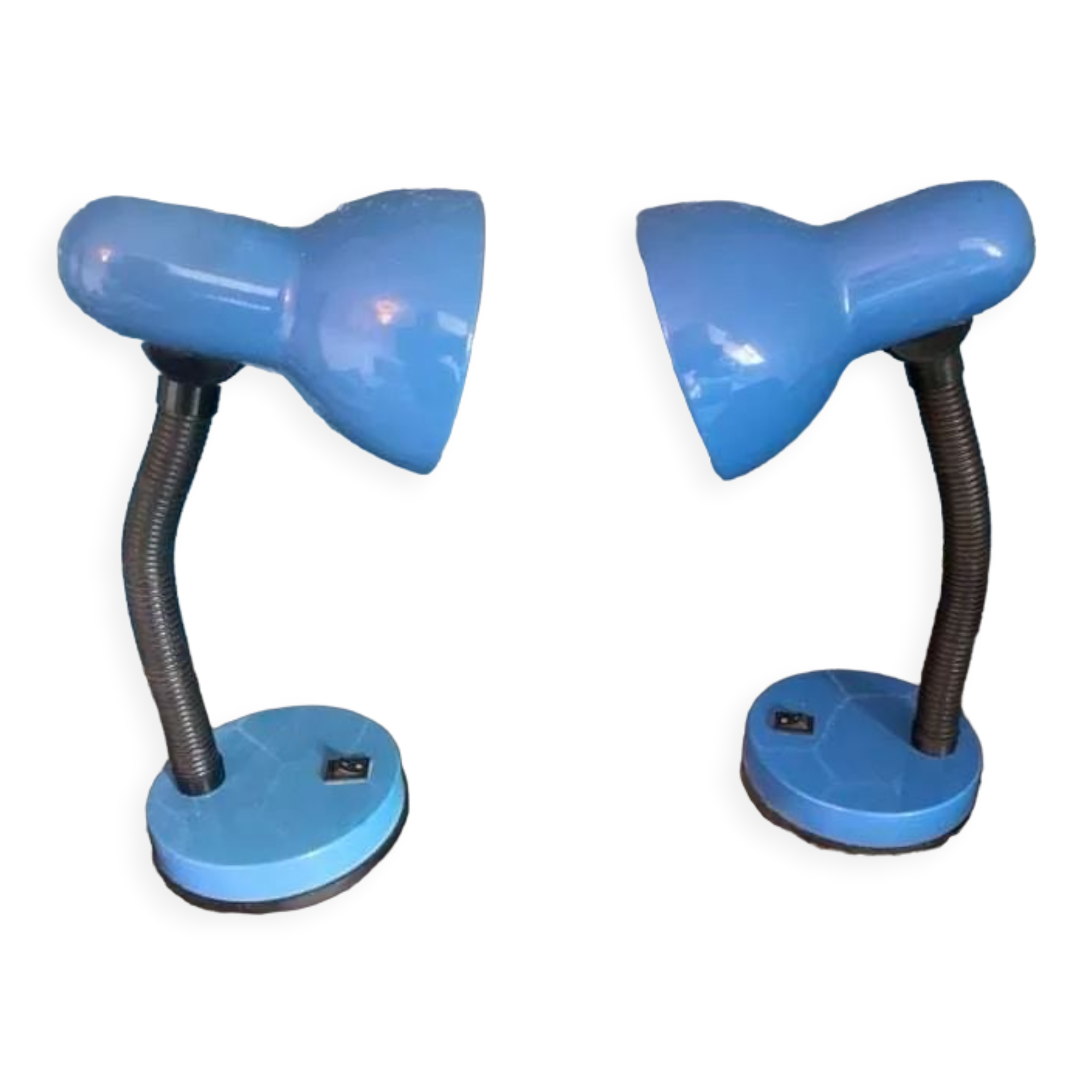 Duo of desk or bedside lamps Seylumiere