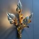 Hans Kögl large wall lamp Hollywood regency style 1970s