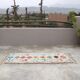 Handwoven coloured wool rug, 190 x 90 cm - R320