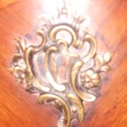Flower marquetry commode in Louis XV style