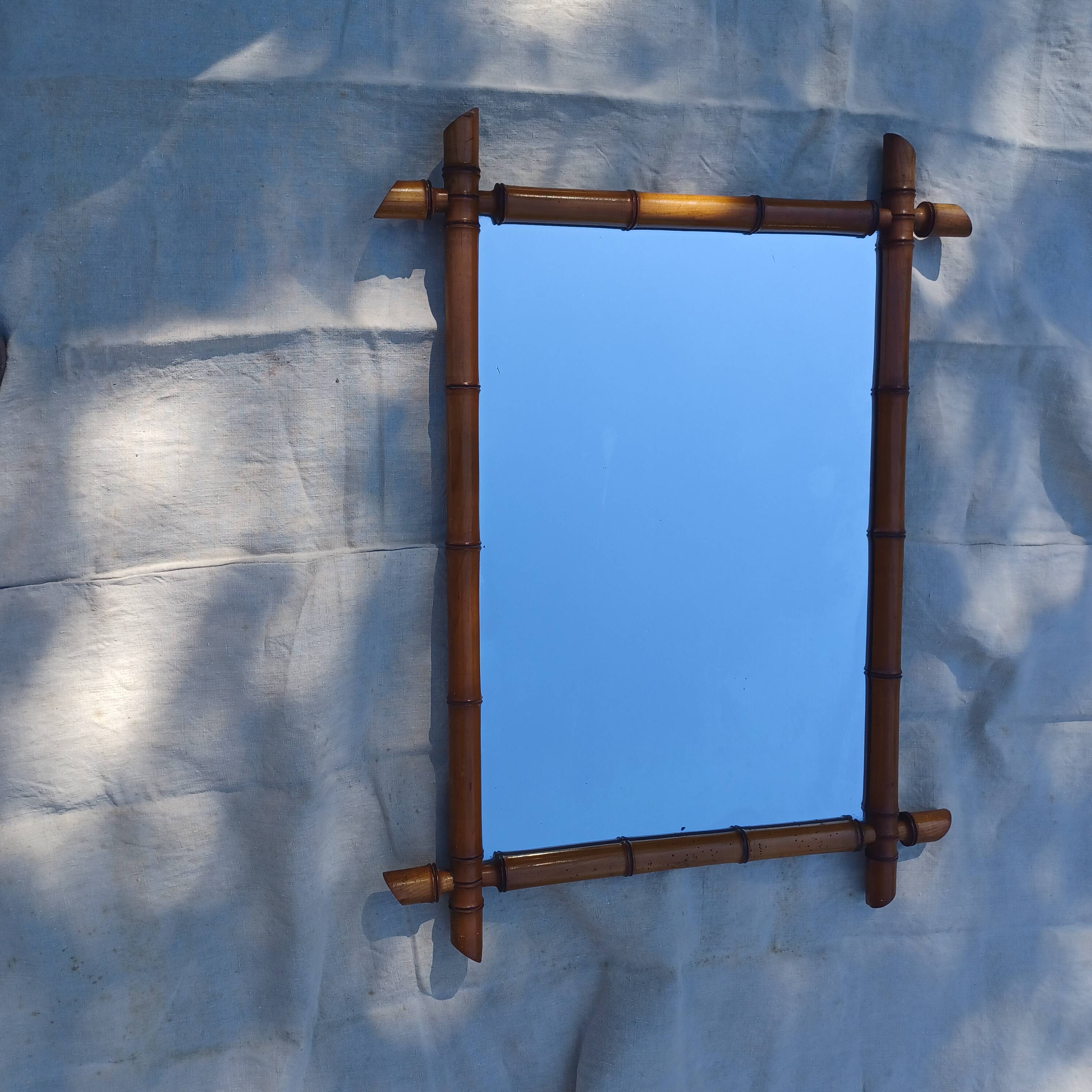 Miroir banbou