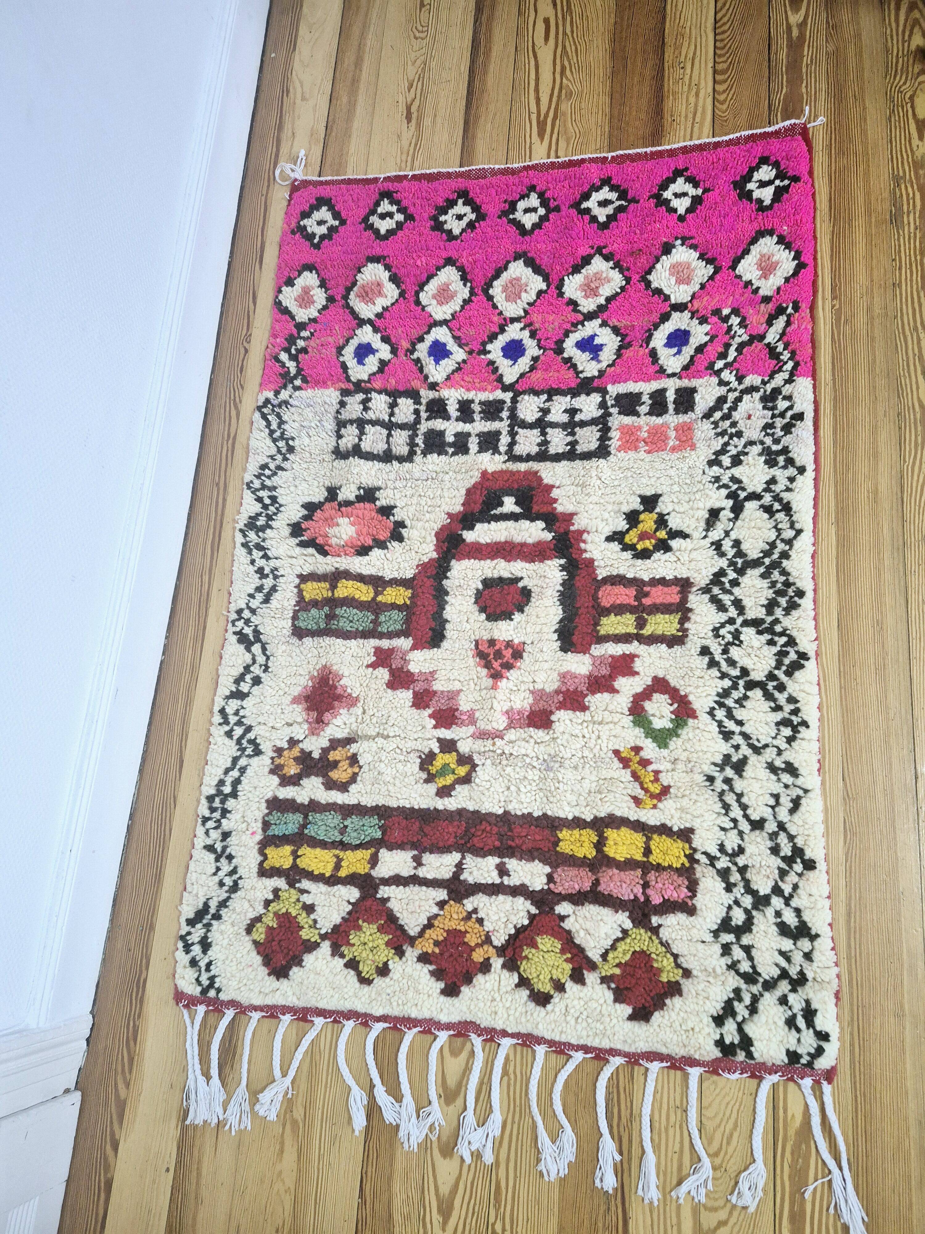 Wool carpet berber sheep handmade