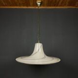 Beige Murano glass pendant, Italy, 1970s