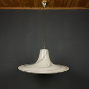 Beige Murano glass pendant, Italy, 1970s