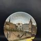 4 decorative porcelain plates from Paris “Paris through the ages”