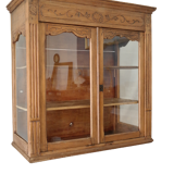 Old country window in walnut