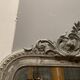 Louis XV style mirror in wood and patinated stucco 19th century
