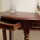 Half moon console