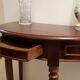 Half moon console