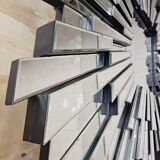 Large Hollywood Regency Eichholtz Sunburst mirror 120x120cm