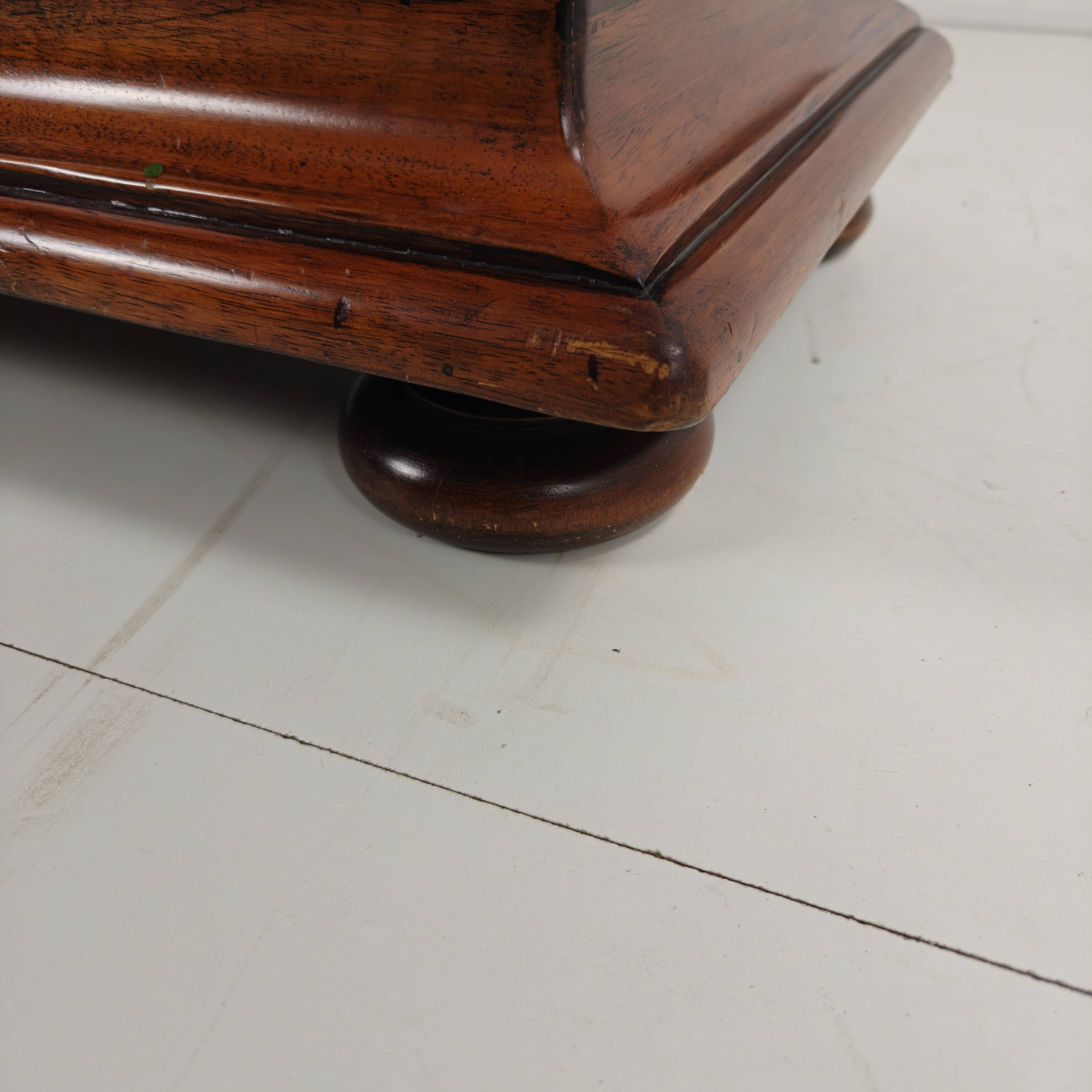 Barley Twist Open Bookcase – Solid Walnut, circa 1930