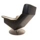 Fauteuil lounge Kaufeld Siesta 62 avec pouf par Jacques Brule