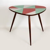 Czech Multicolored Formica Coffee Table from Drevopodnik Brno, 1960s