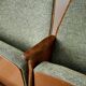 Vintage Green Folding Cinema Chairs, 1970s Czechoslovakia