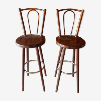 Pair of bistro stools