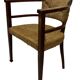 Art Deco chair minimalist oak wicker minimalist design