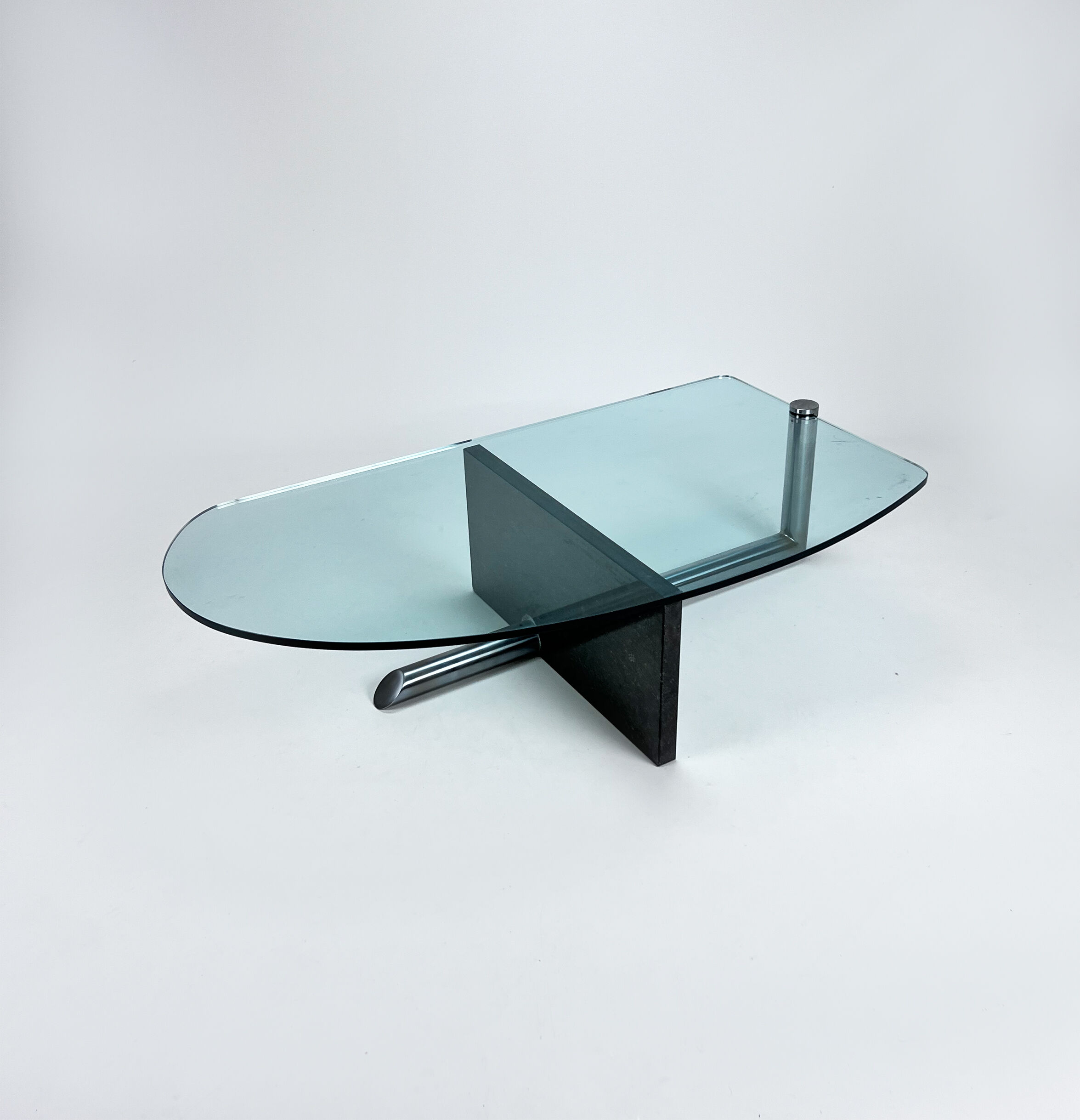 Postmodern italian design coffee table, 1980s