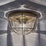 Limburg Glashütte ceiling lamp , 1970s
