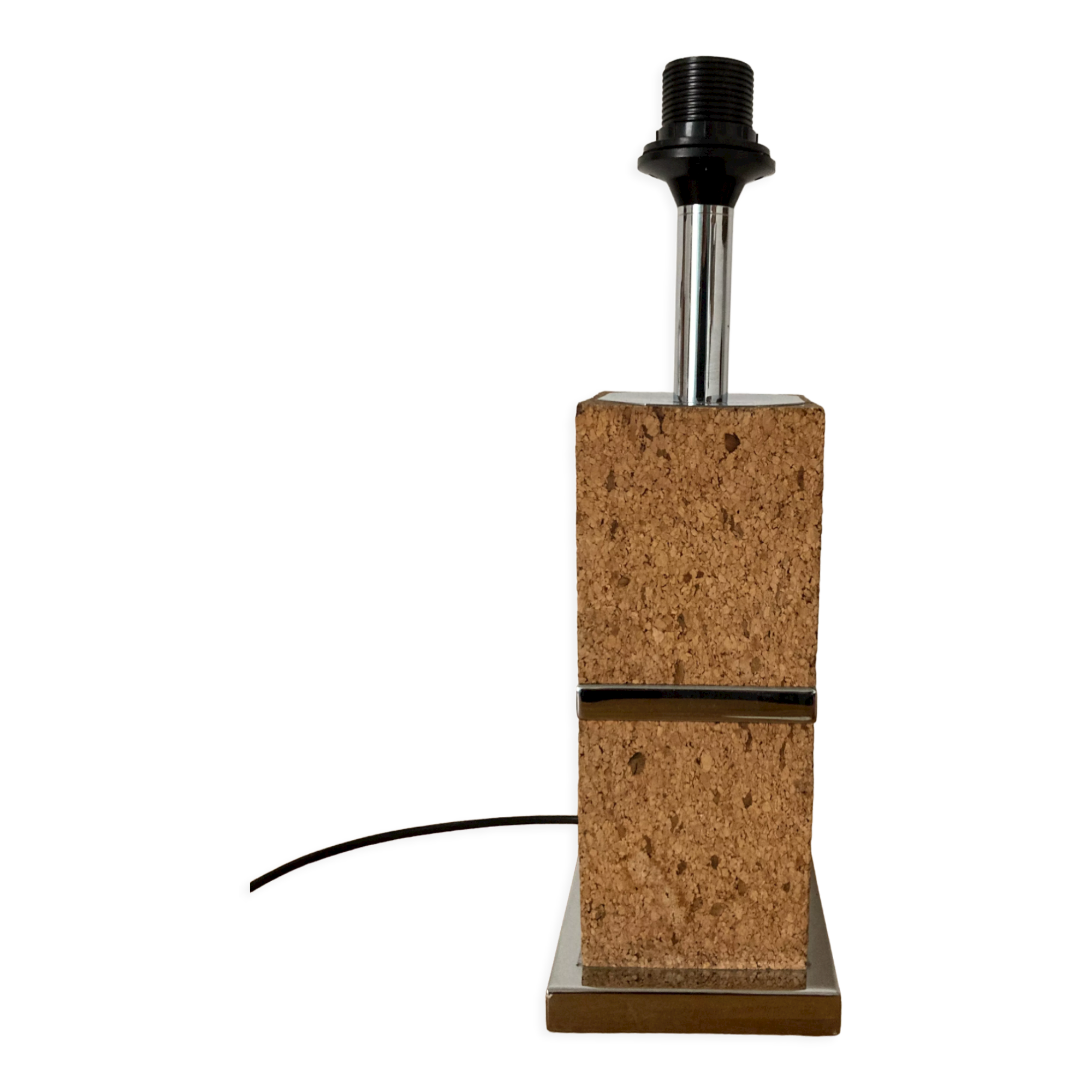 Product Popup Noel 22 Lamp 1970 in cork and chrome