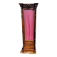 Glass cabinet with 1 door
