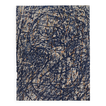 Max ernst : les oiseaux bleus - lithographie originale