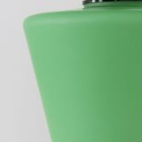 Lampe suspendue en verre vert