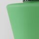Lampe suspendue en verre vert