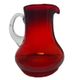 Postmodern jug from Tarnowiec Glassworks, Poland, 1970s