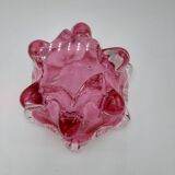 Art glass bowl from the 1960s, by Joseph Hospadka - Chribska Glassworks