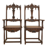 Pair of armchairs