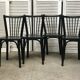 Set of four Baumann chairs