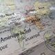 Old map Vidal Lablache 22 Community planisphere - 1950