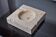 Brutalist ashtray by Fratelli Mannelli, travertine, Italy, 1970