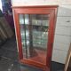 Mahogany display cabinet 20th century