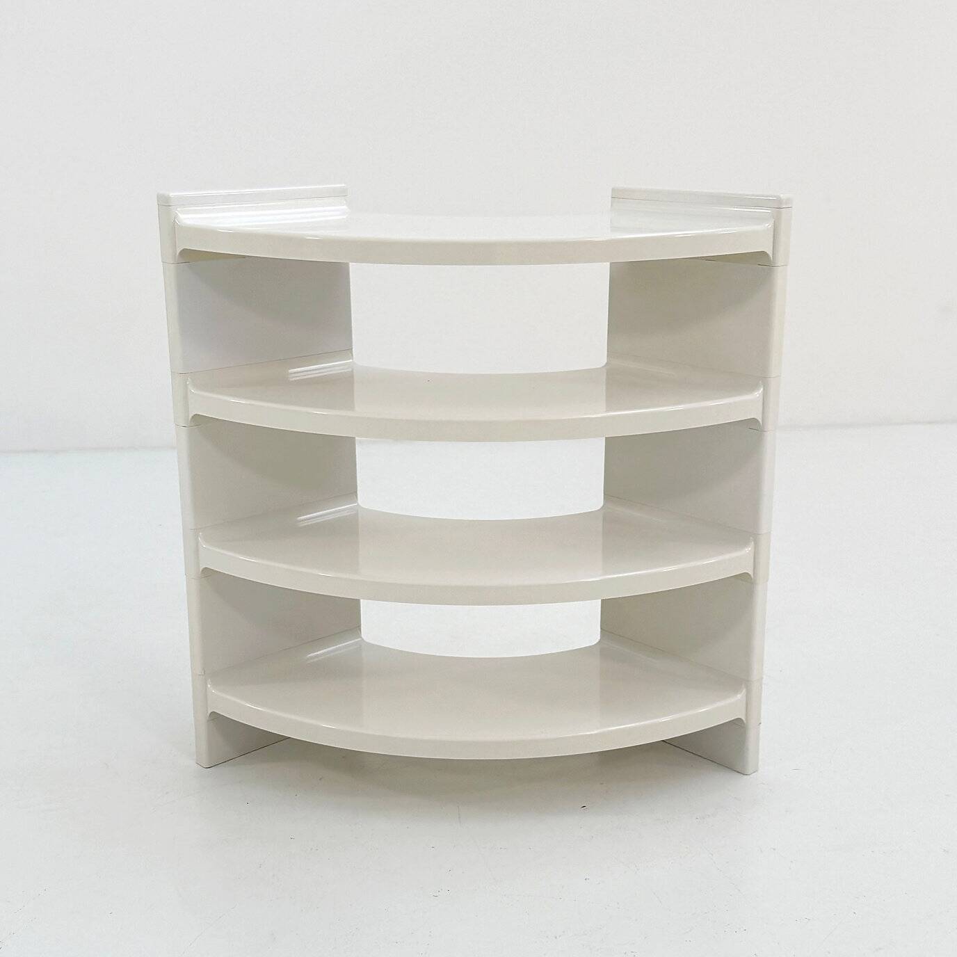 Arched corner shelf by Olaf Von Bohr for Flair, 1970