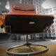 Pair of Lounge Chairs + Malung Leather Ottoman from the 90's