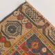 Tapis turc vintage de créateur à motif géométrique vintage 136x244, 5x7