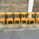 Suite de 6 chaises luterma modèle "Banane"