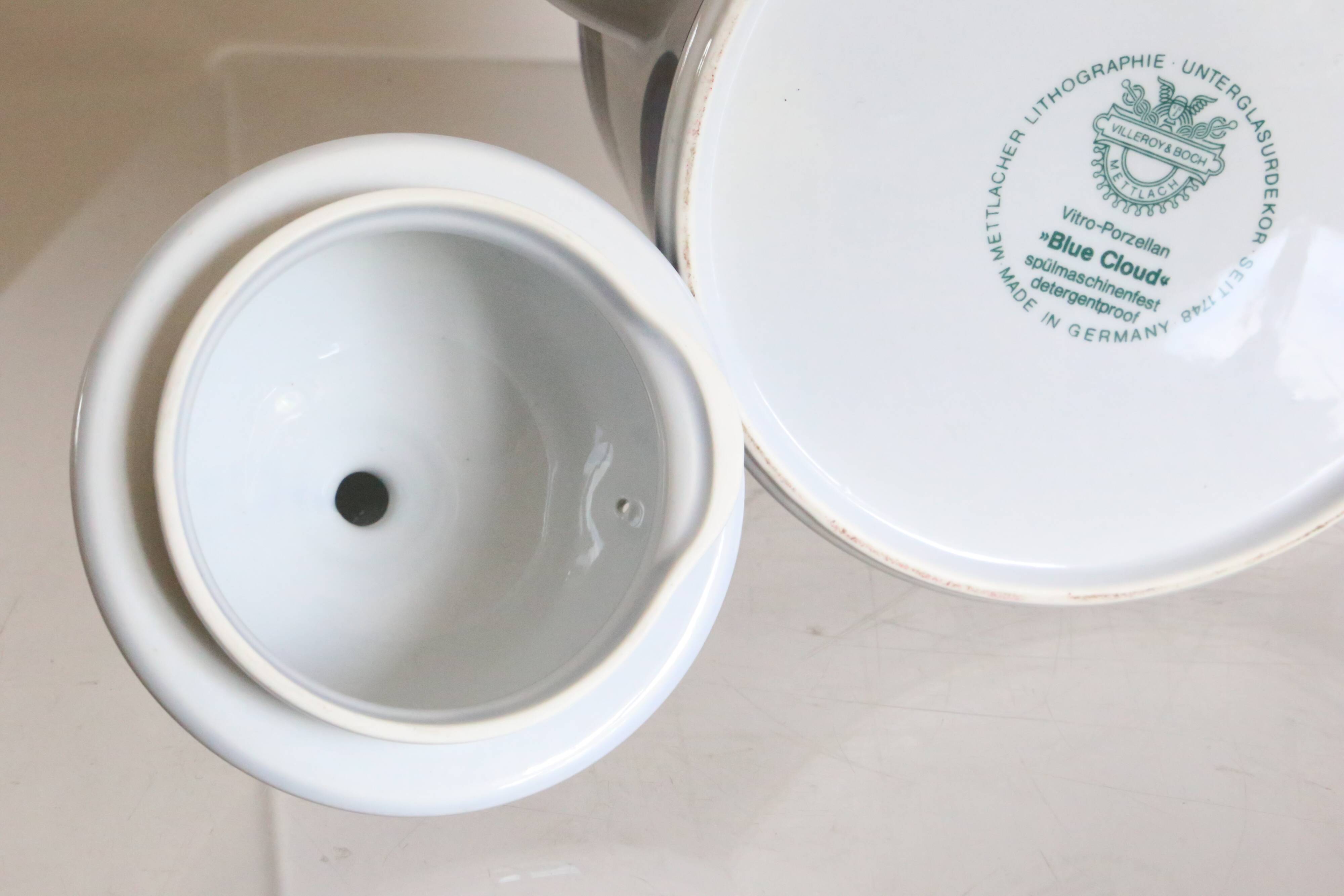 Villeroy and Boch teapot, Cloud model, vintage