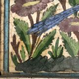 Under plat ceramic tile 19th